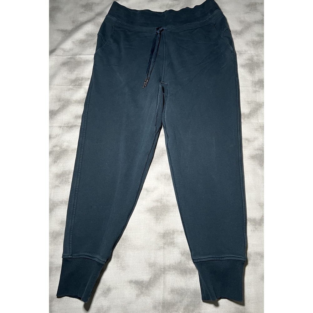Lululemon Jogger Pants Women Size 8 Blue Athletic Lounge Yoga Dark Blue